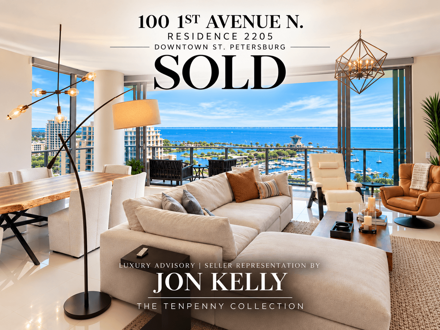 ONE St. Petersburg / 100 1st Street S / Residence 2205